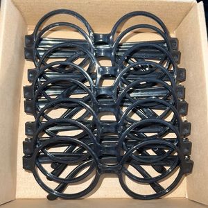 Boys & Girls Big round glass frames with no lenses.